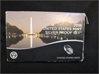 2016 US SILVER PROOF SET