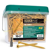 DeckPlus 10x3in.tan canela wood&deck screws