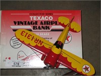 VINTAGE AIRPLANE BANK TEXACO