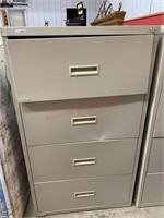 TAN 4 DRAWER LATERAL FILE CABINET MSRP $149.00