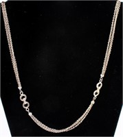 Jewelry Vintage Sterling Silver Chain Necklace
