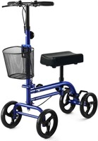 RINKMO Knee Scooter  Steerable Blue 1