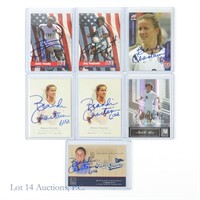 Signed US Women's National Soccer FIFA Cards (7)