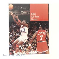 Michael Jordan 1988 All-Star Game Poster
