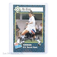 Signed 1992 S.I. For Kids #72 Mia Hamm Rookie Card
