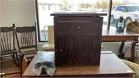 TINY CHILD'S WASHSTAND / CHEST W/ DRAWER OVER