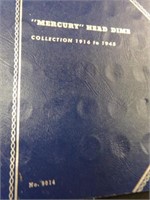 "Mercury" Head Dime Collection 1916-1945. No.9014