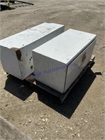 PALLET--(2) WEATHERGUARD TRUCK TOOL BOXES,