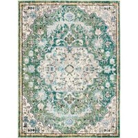 MAD447 Rug - Green/Turquoise 8'9x11'9