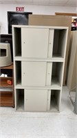 3 tier file organizing cabinet, 29”x52”x20”