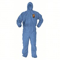 24 PK Hooded Chemical Resistant Coveralls