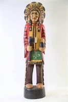 VINTAGE TOBACCO STORE FOLK ART CHIEF