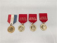 1995, 1998 Artillery Medals