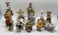 Lot Vintage Figurines-Porcelain,etc