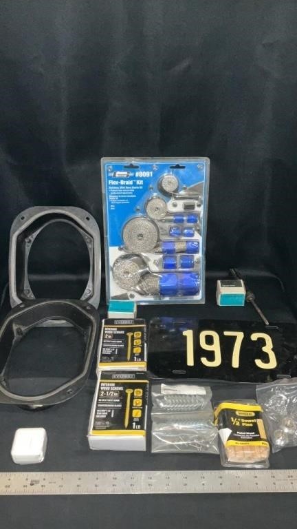 Speaker rings, Flex Braid kit, wood screws
