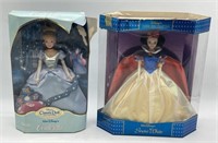(F) 2 Unopened Walt Disney’s Dolls Including