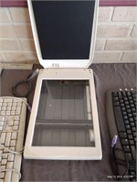 2 Computer keyboards, scanner