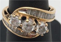 14k Gold & 1ctw Diamond Ring