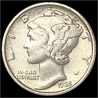 1925-D Mercury Dime CLOSELY UNCIRCULATED