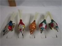 CLIP ON BIRD TREE ORNAMENTS