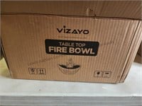 Vizayo Table Top Fire Bowl