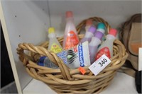 LOTIONS - NAIL POLISH REMOVER IN BASKET