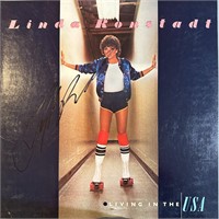 Linda Rhonstadt Autographed Album Cover