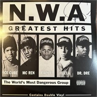 Dr Dre And Ice Cube Autographed Album Cover