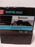 Grip Rite 5lbs 1in Smooth Shank roofing nails