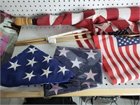 Lot of American flag items