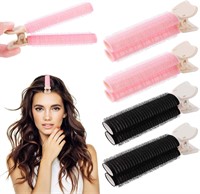 Volumizing Hair Clips (Pink-black) 4PCS