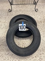 PAIR OF 4.80-12 TIRES