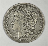 1895-O Morgan Silver $1 Very Fine VF