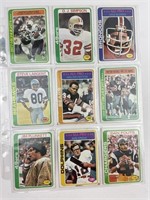 1978 Topps Football Cards