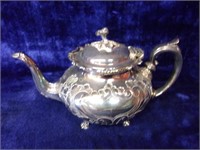 John Turton Silver Plate Tea Pot
