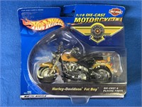 2000 Mattel Hot Wheels Harley Davidson Fat Boy