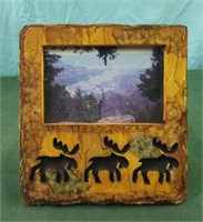 Stone picture frame
