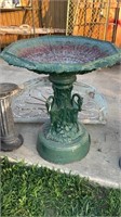 Aluminum Bird Bath