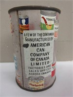Vintage American Can Company of Canada Can