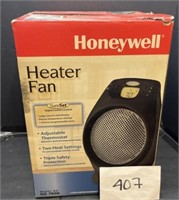 New Honeywell Heater Fan