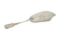 SCOTTISH PROVINCIAL SILVER FISH SLICE, 124g