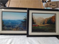 2 Framed/Matted/Signed Prints of McDowell and