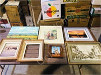 assorted art collection