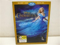 Disney Cinderella Blu-Ray, DVD + Digital HD