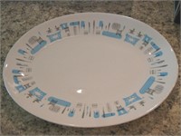 Large MCM Ceramic Platter