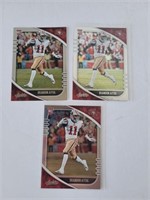 2020 Absolute Brandon Aiyuk Rookie Lot of 3 Cards