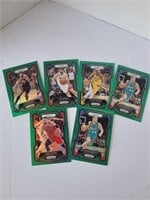 2023-24 Prizm Green Lot of 6 Cards