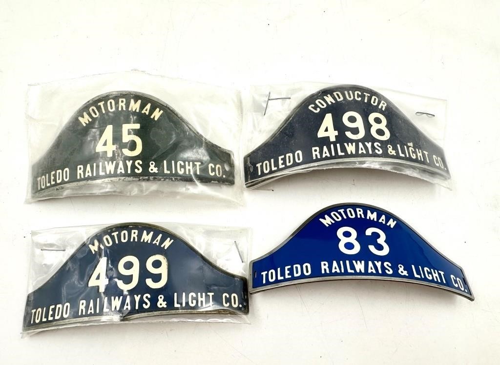 Toledo Street Railway Employee Badges