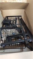 Metal wire basket rack