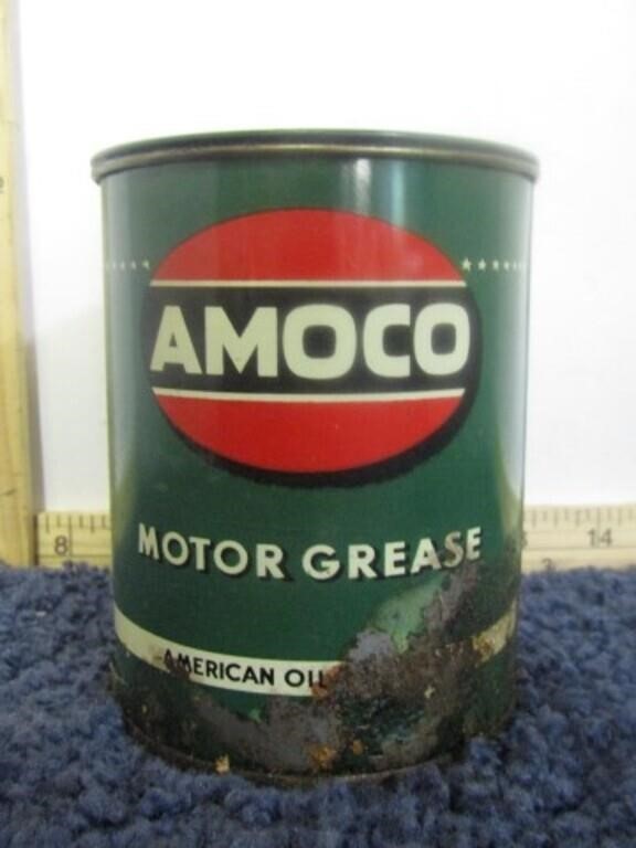 VINTAGE AMOCO OIL CAN -- FULL